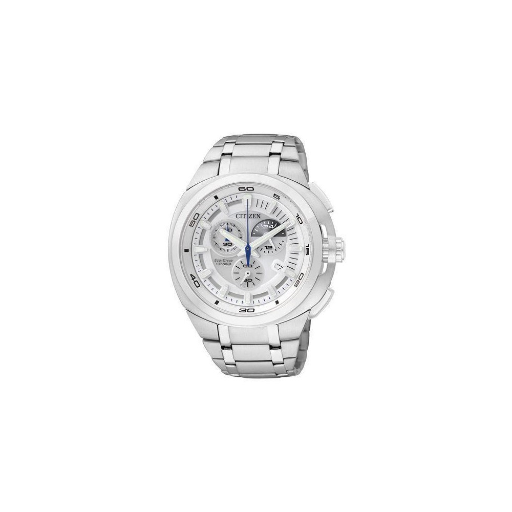 AT2021-54A - Reloj Citizen Super Titanium TI+IP Crono Eco Drive 202. Cristal de Zafiro. WR 10