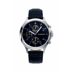 46587-54 - Reloj Viceroy de Hombre.  Correa de piel de color negro. 46587-54