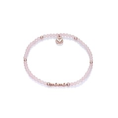 85004P100-47 - Pulsera de plata con piedras y charm Mama para mujer en plata