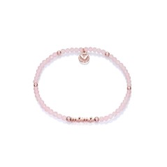 85004P100-47 - Pulsera de plata con piedras y charm Mama para mujer en plata