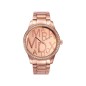 MM0011-90 - Reloj Mark Maddox de Mujer. Brazalete de metal e ip rosa. Esfera redonda de color salmon. 