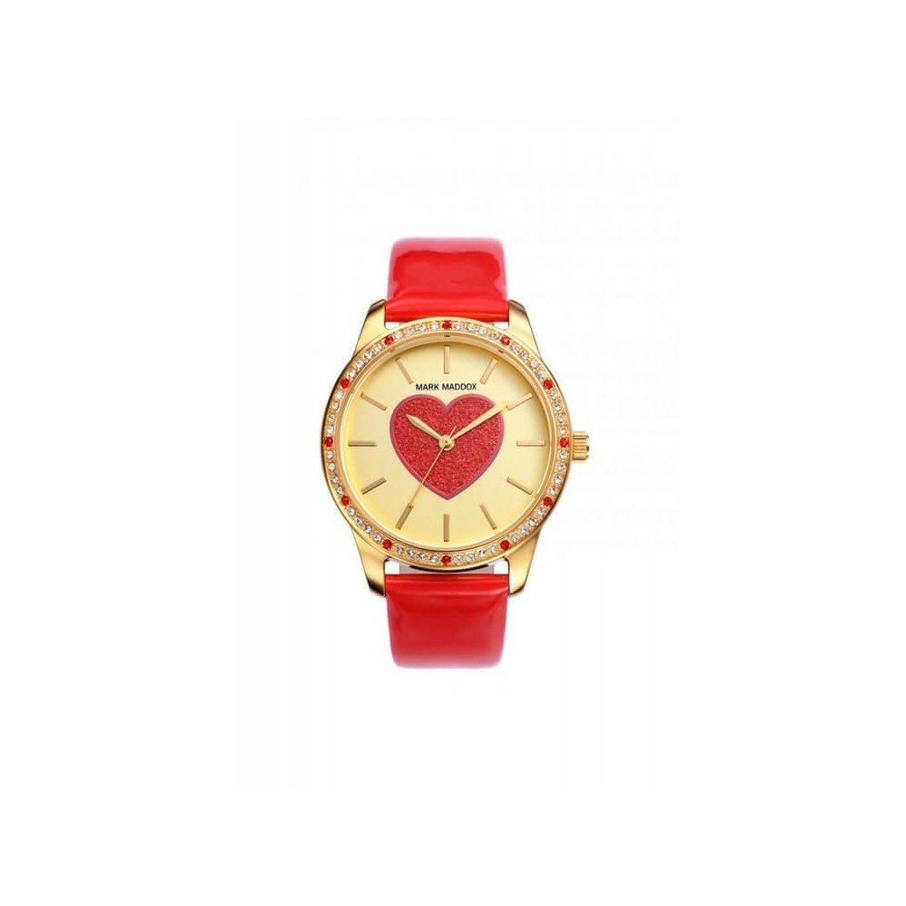 MC0004-97 - Reloj Mark Maddox de Mujer Correa rojo  MC0004-97