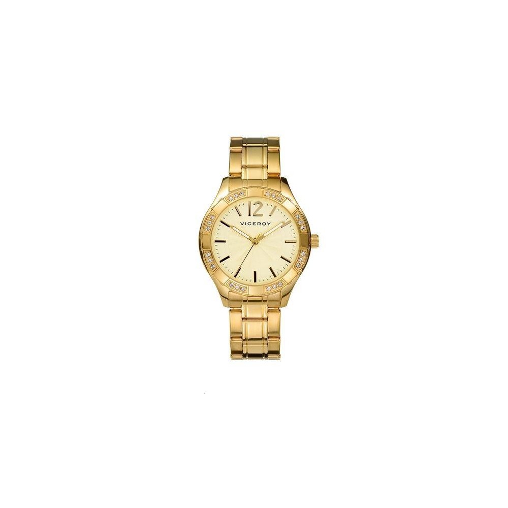 40746-25 - Reloj Viceroy de Mujer. Caja de acero PVD dorado.