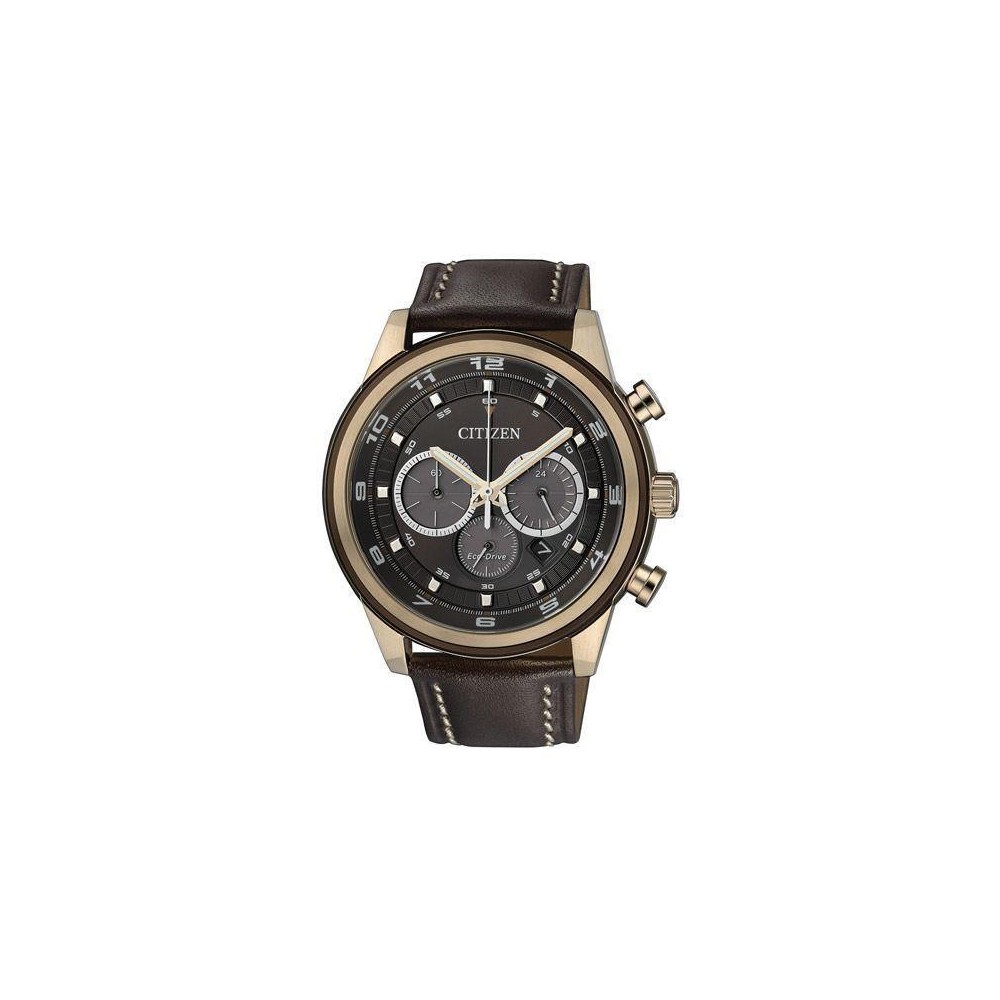 CA4037-01W - Reloj Citizen hombre. Ip Rosa. Colección Crono Metropolitan.