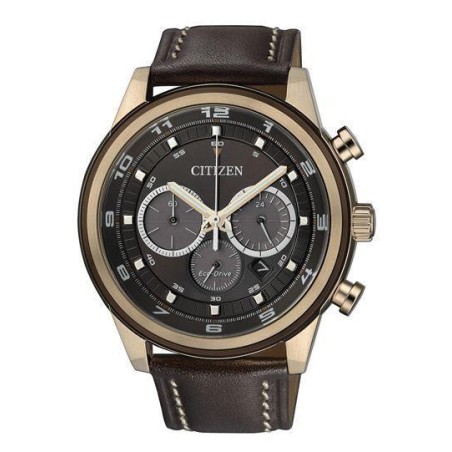 CA4037-01W - Reloj Citizen hombre. Ip Rosa. Colección Crono Metropolitan.