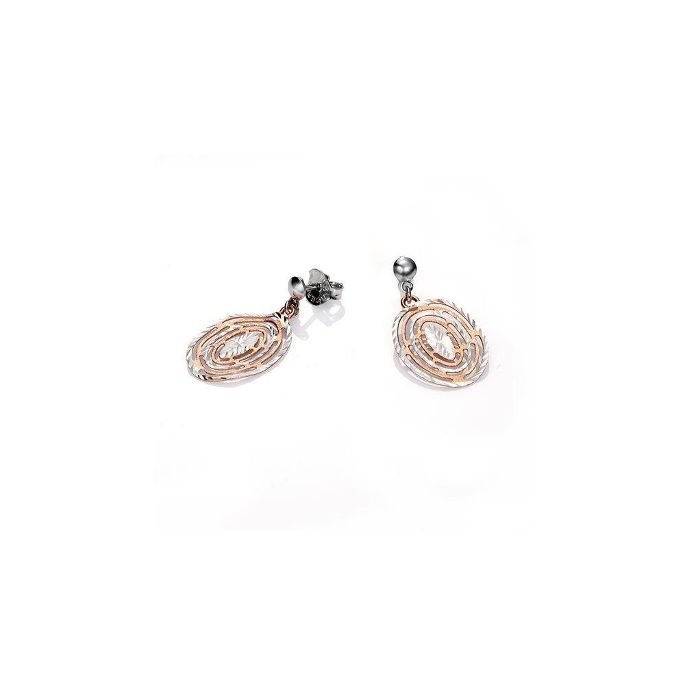 1132E100-00 - Pendientes Viceroy Jewels de plata de ley bicolor para mujer.