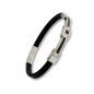 6062P09010 - Pulsera Viceroy Fashion para hombre de acero y caucho con fibra de carbono