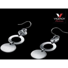 7051E01000 - Pendientes Viceroy Fashion de acero para mujer. Colección Bianca.