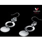 7051E01000 - Pendientes Viceroy Fashion de acero para mujer. Colección Bianca.