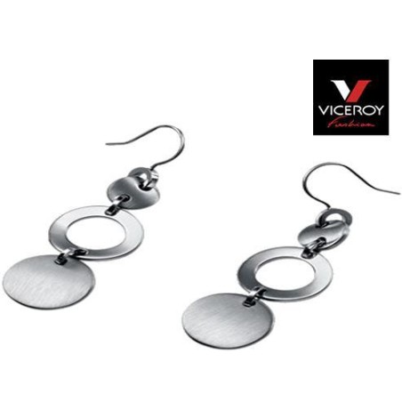 7051E01000 - Pendientes Viceroy Fashion de acero para mujer. Colección Bianca.