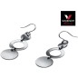 7051E01000 - Pendientes Viceroy Fashion de acero para mujer. Colección Bianca.