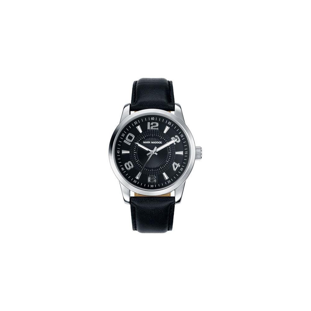 HC3003-55 - Reloj Mark Maddox de Hombre. Esfera redonda de color negro 