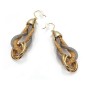 7002E09019 - Pendientes chapado dorado bicolor de Viceroy Fashion para mujer.