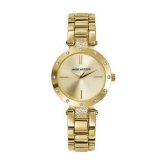 MF3003-97 - Reloj Mark Maddox de Mujer. Esfera redonda de color dorado 