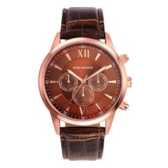 HC6002-43 - Reloj Mark Maddox de Unisex. Esfera redonda de color marron 