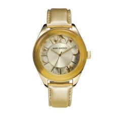 MC3003-95 - Reloj Mark Maddox de Mujer.  Esfera redonda de color dorado - e