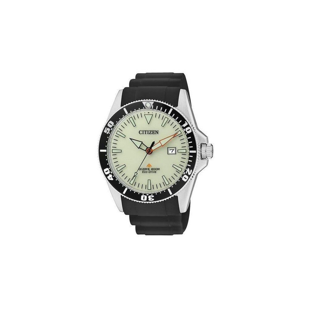 BN0120-02W - Reloj CITIZEN PROMASTER Diver 200 mt. Eco Drive BN0100. Profesional ISO 6425