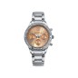 MM7001-73 - Reloj Mark Maddox de Mujer. brazalete de metal. Esfera redonda de color salmon.  