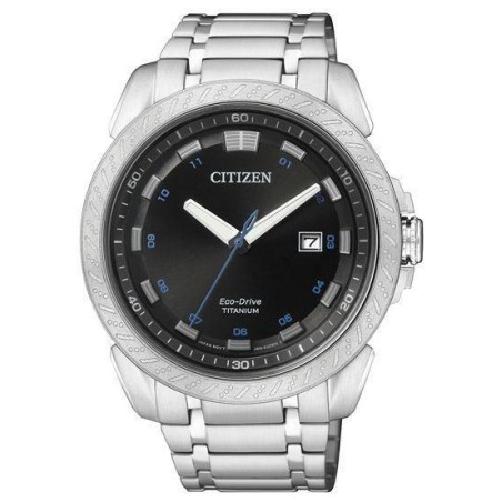 AW1330_56E - Reloj Citizen Super Titanium TI+IP Caballero Eco Drive 133. Cristal zafiro.