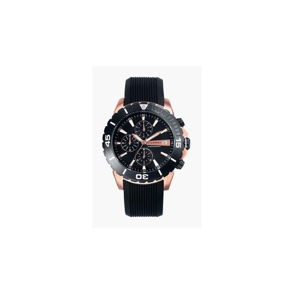 46551-57 - Reloj Viceroy de Hombre. Esfera redonda de color negro 