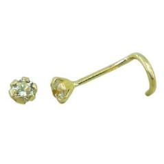 RR-1252 - PIERCING NARIZ GARRA 2MM