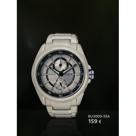 BU3000-55A - Reloj SPORT de Citizen Eco Drive. Multifuncion.