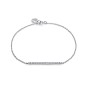 5016P000-30 - Pulsera de plata con circonitas  mujer