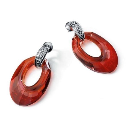 1055E000-24 - Pendientes Viceroy Jewels de plata de ley con cristal de Swarovski.