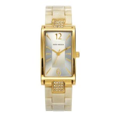 MF0001-95 - Reloj Mark Maddox de Mujer.  Esfera Rectangular de color dorado