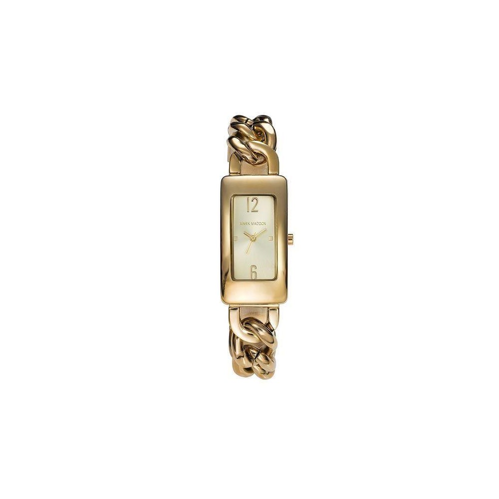 MF2001-25. - Reloj Mark Maddox de Mujer.  Esfera Rectangular color dorado