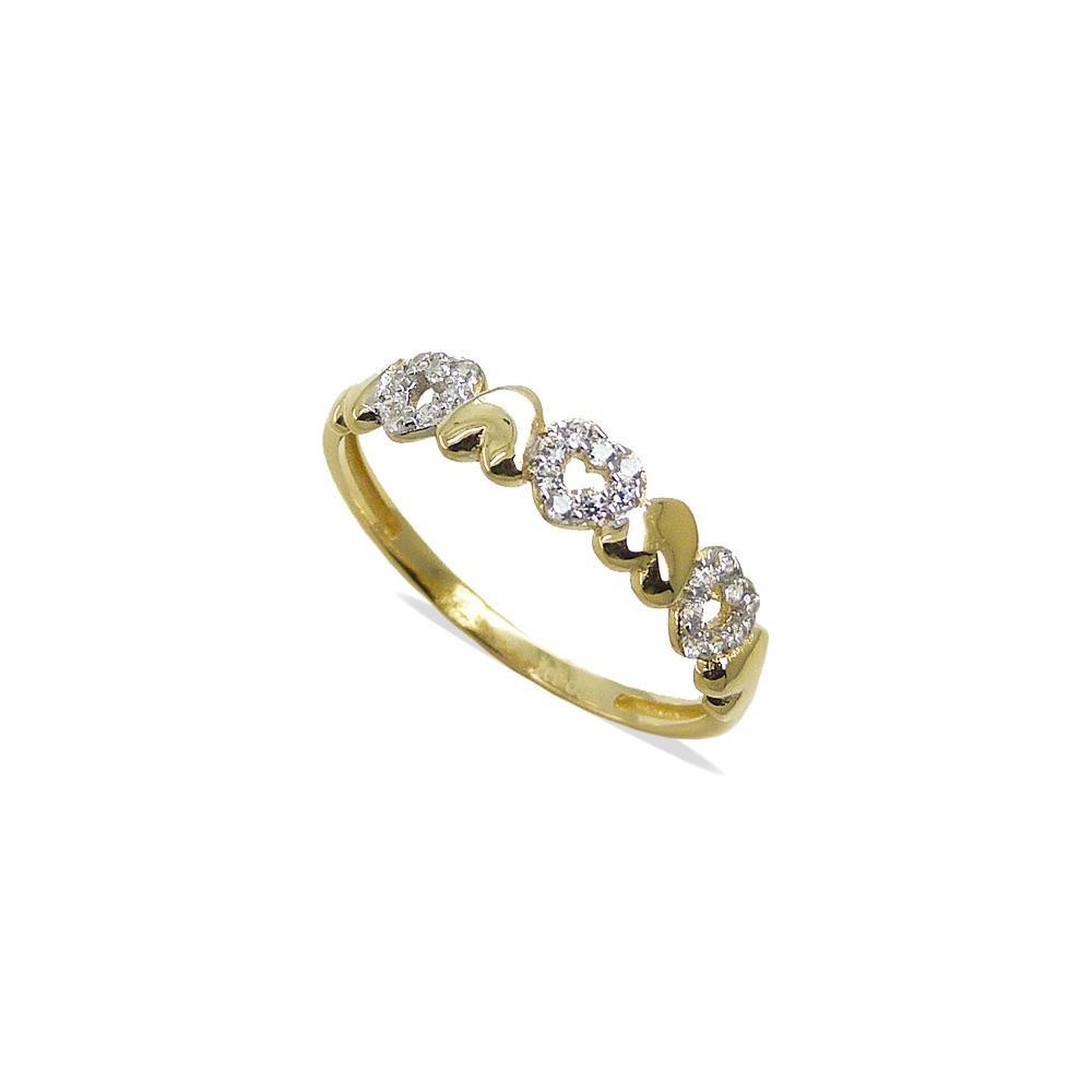 RR-4865 - ANILLO PIEDRAS FUNDIDA