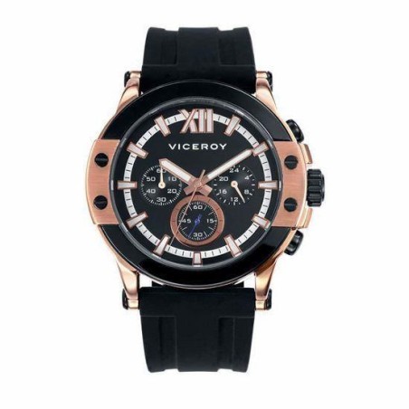 40385-93 - Reloj Viceroy de Hombre. Esfera redonda de color negro 