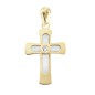 RR-5451 - CRUZ NACAR 1 PIEDRA ORO AMARILLO