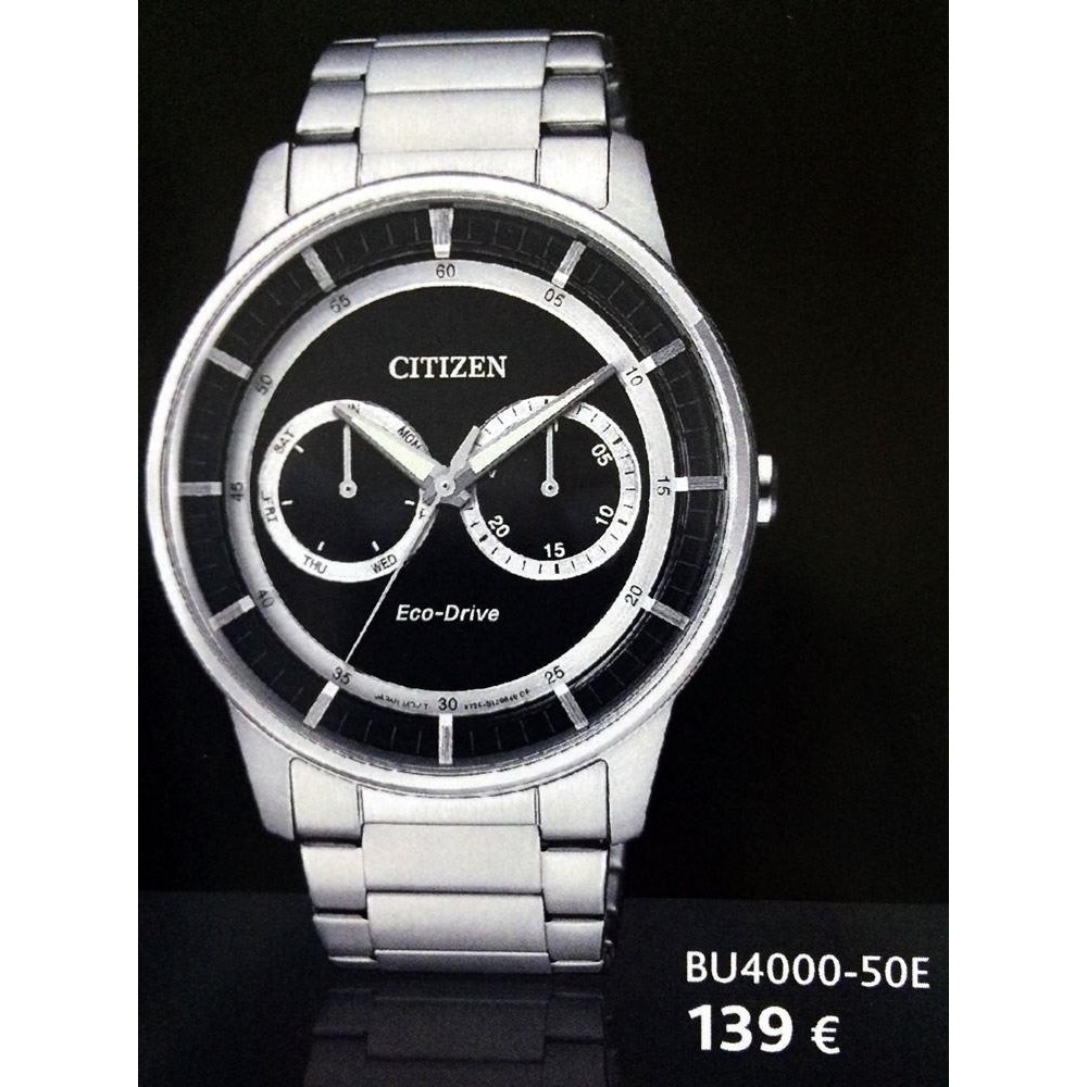 BU4000-50E - Reloj Citizen Eco Drive. Coleccion STYLE. Multifuncion