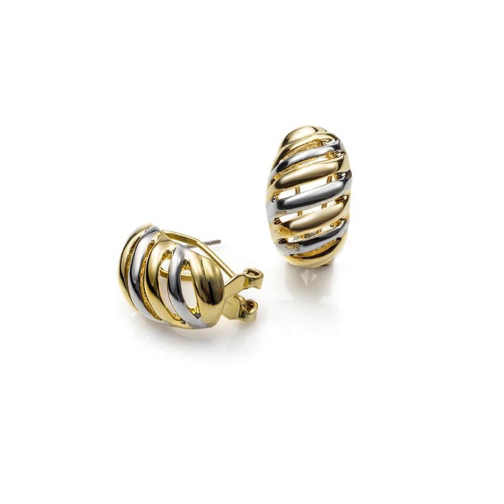 3146E19019 - Pendientes Viceroy Fashion en metal con rodio sintetico y dorado para mujer.