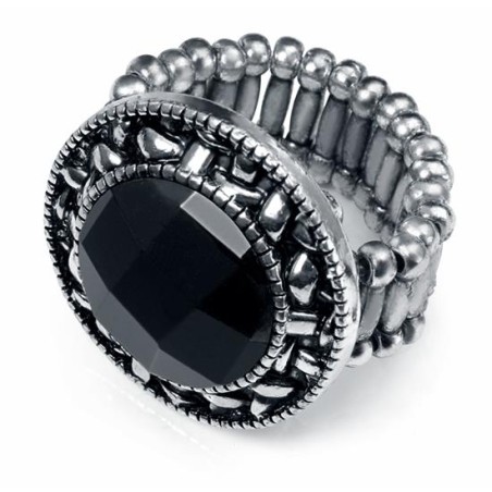 5114A01010 - Anillo Viceroy Fashion de metal y vidrio para mujer. Medida extensible.