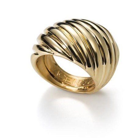 B1001A020-16 - Anillo de Viceroy Bijoux. Metal chapado de oro. Talla 20 adaptable.