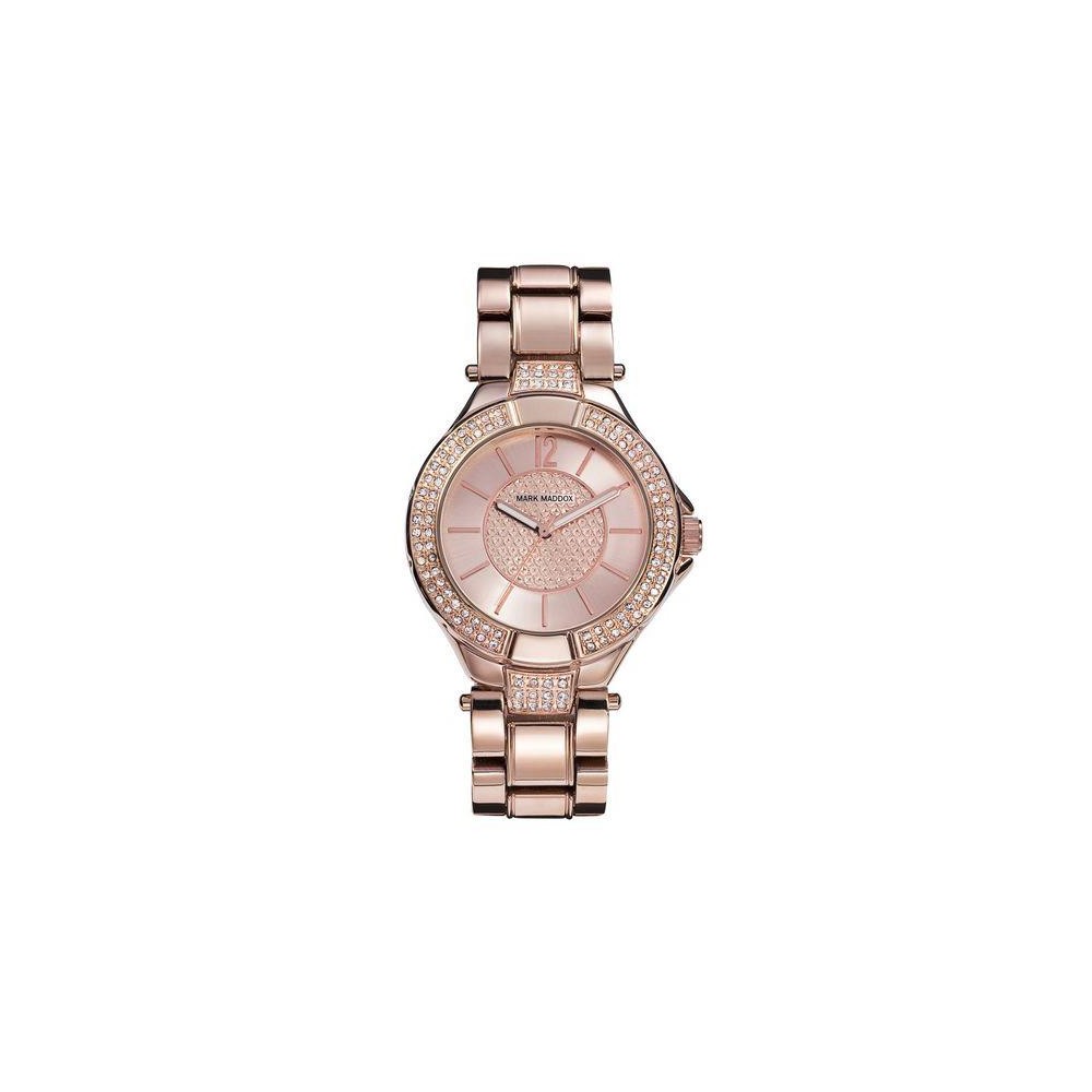 MM3008-95 - Reloj Mark Maddox de Mujer.  Esfera redonda de color salmon 