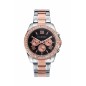 432248-53 - Reloj Viceroy de Hombre.  Brazalete de acero e Ip rosa. Esfera redonda de color negro. 