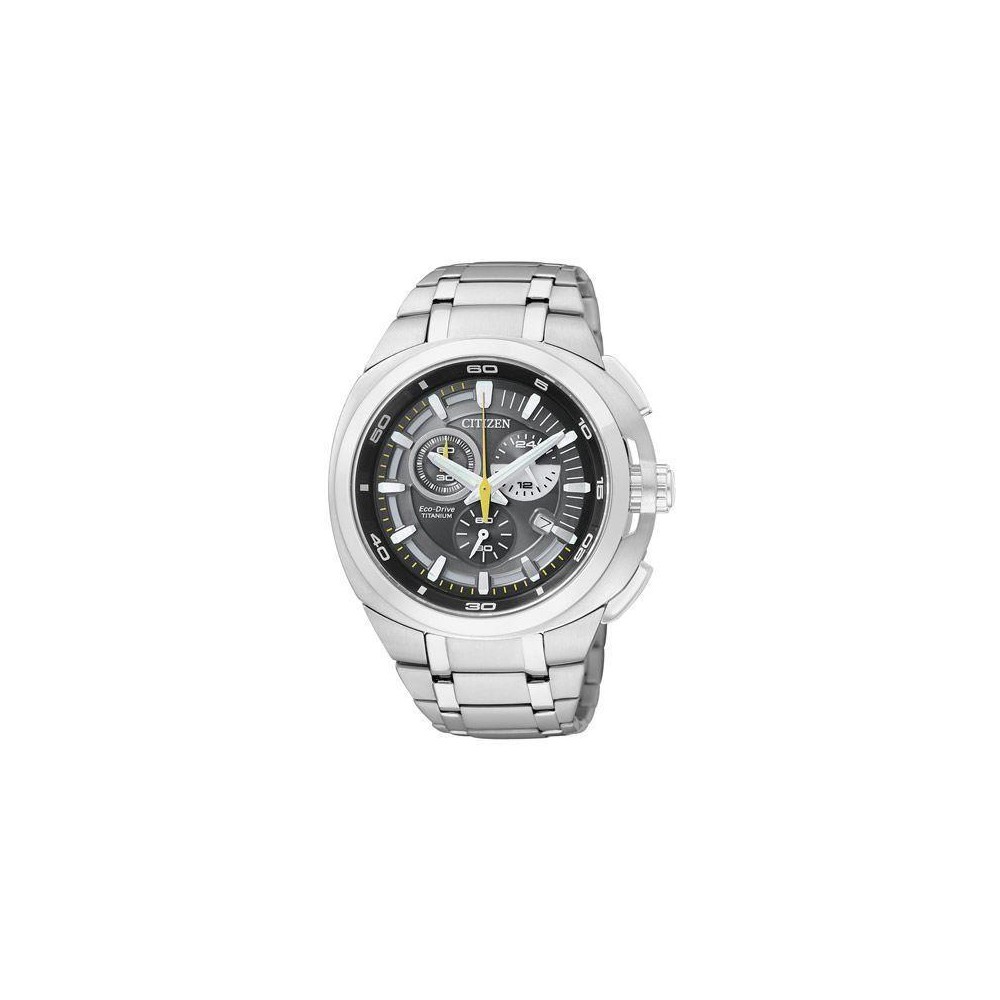 AT2021-54H - Reloj Citizen Super Titanium TI+IP Crono Eco Drive 202. Cronografo