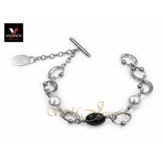 5012P01010 - Pulsera Viceroy Fashion acero mujer Jewels colección Moon Pearls