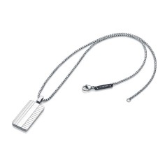 6405C01000 - Colgante de acero con cadena para hombre