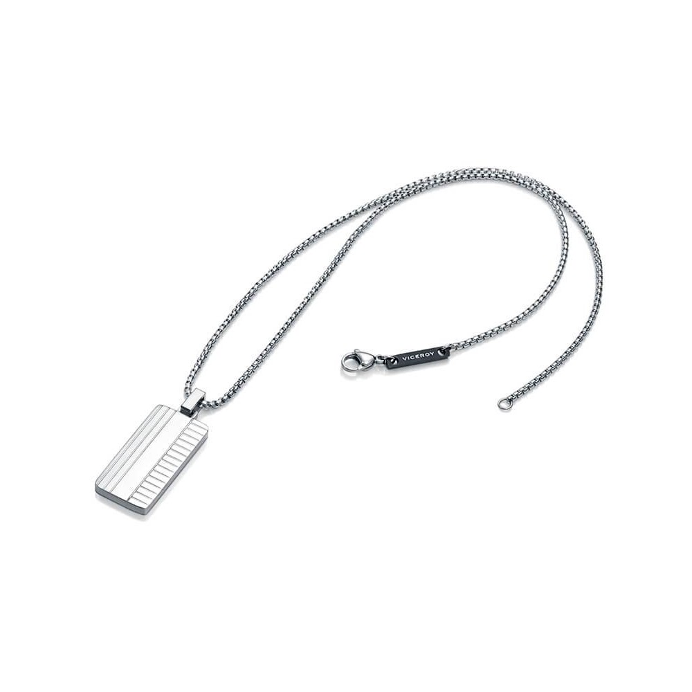 6405C01000 - Colgante de acero con cadena para hombre