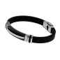 6014P01010 - Pulsera Viceroy Fashion caballero. Acero bicolor. Ip negro.