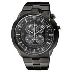 CA0485-52E - Reloj CITIZEN coleccion BULLHEAD. Eco Drive. Caja de acero Black