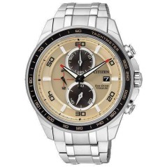 CA0348-53W - Reloj Citizen Super Titanium TI+IP Crono Eco Drive 034. Cristal Zafiro. WR 10 ba