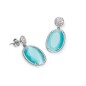 1192E000-43 - Pendientes de Viceroy Jewels en plata de ley rodiada y gema para mujer. Coleccion PENELOPE CRUZ.