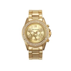 MM3006-95 - Reloj Mark Maddox de Mujer. Esfera redonda de color dorado 