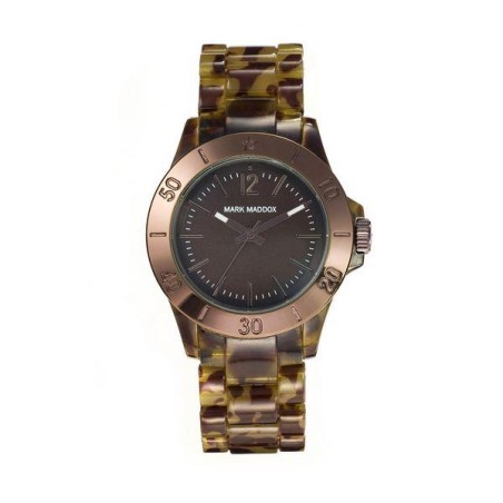 MP3003-45 - Reloj Mark Maddox de Mujer. Esfera redonda de color marron 