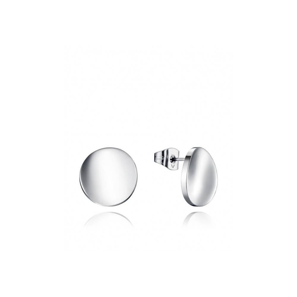 75072E01000 - Pendientes Viceroy Fashion acero boton disco curvado para mujer